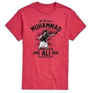 Pre-Loved Gildan Red Muhammad Ali Graphic Tee